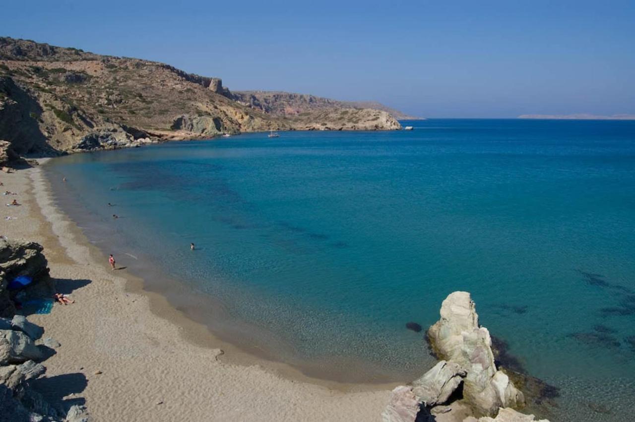 Carissa House In Crete Apartman Szitía Kültér fotó