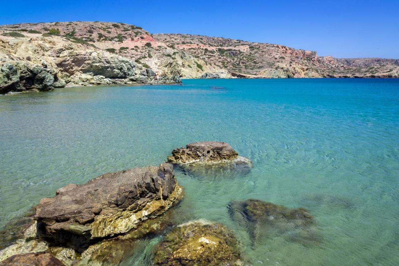 Carissa House In Crete Apartman Szitía Kültér fotó